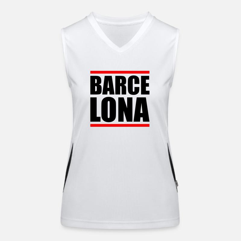 Barcelona Design 2 Women's Functional Contrast Tank Top