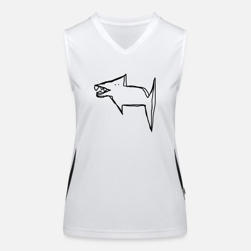 Requin Débardeur respirant contrasté Femme