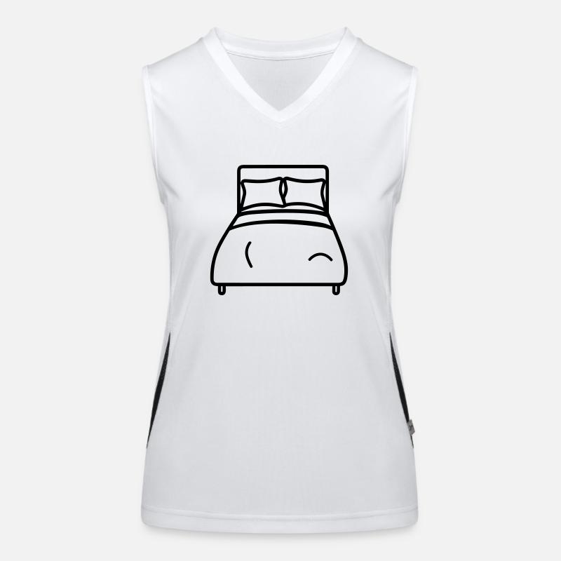 lit Débardeur respirant contrasté Femme