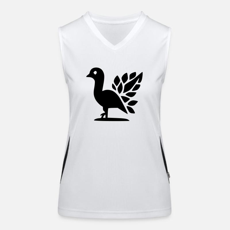 Peacock Women's Functional Contrast Tank Top