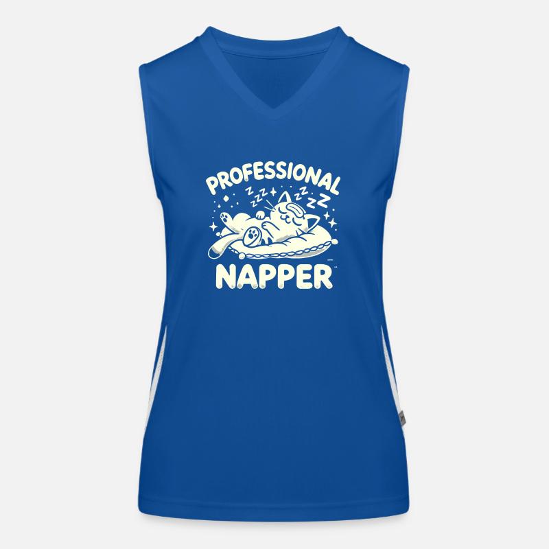 Professioneller Napper Funktionelles Kontrast-Tank Top für Frauen