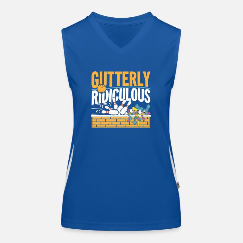 Gutterly Ridiculous 4 Funktionelles Kontrast-Tank Top für Frauen