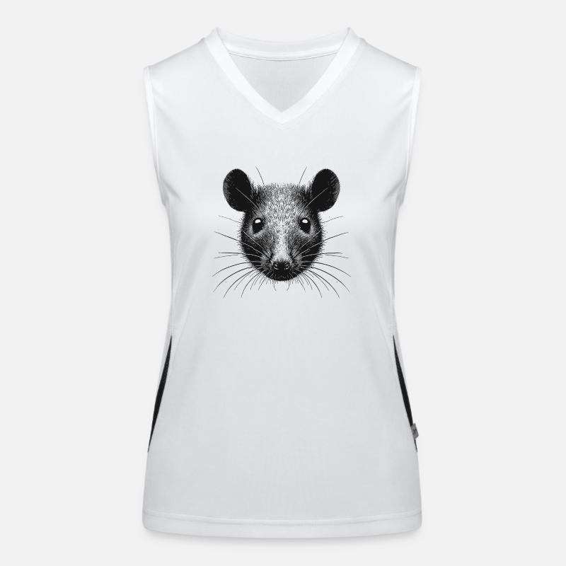 Rat Débardeur respirant contrasté Femme