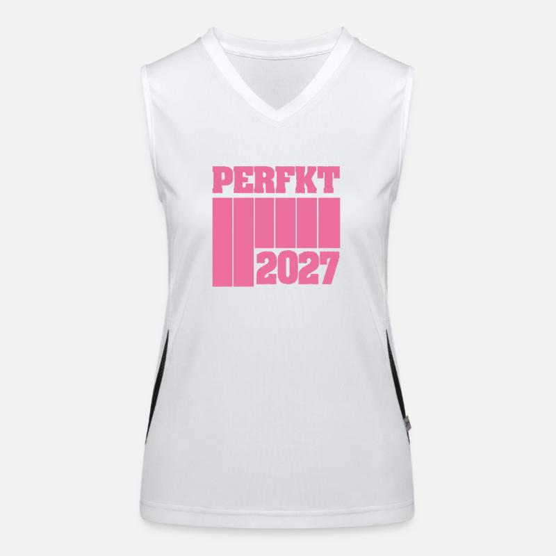 2027 Funktionelles Kontrast-Tank Top für Frauen
