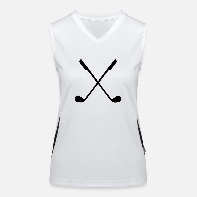 Golf Funktionelles Kontrast-Tank Top für Frauen