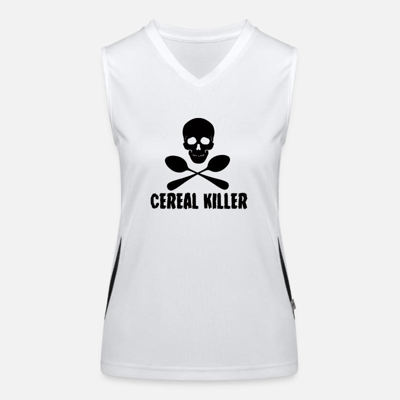 Halloween: Cereal Killer Débardeur respirant contrasté Femme