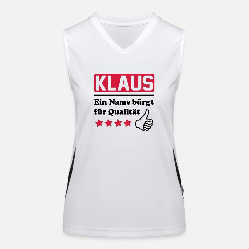 klaus Funktionelles Kontrast-Tank Top für Frauen