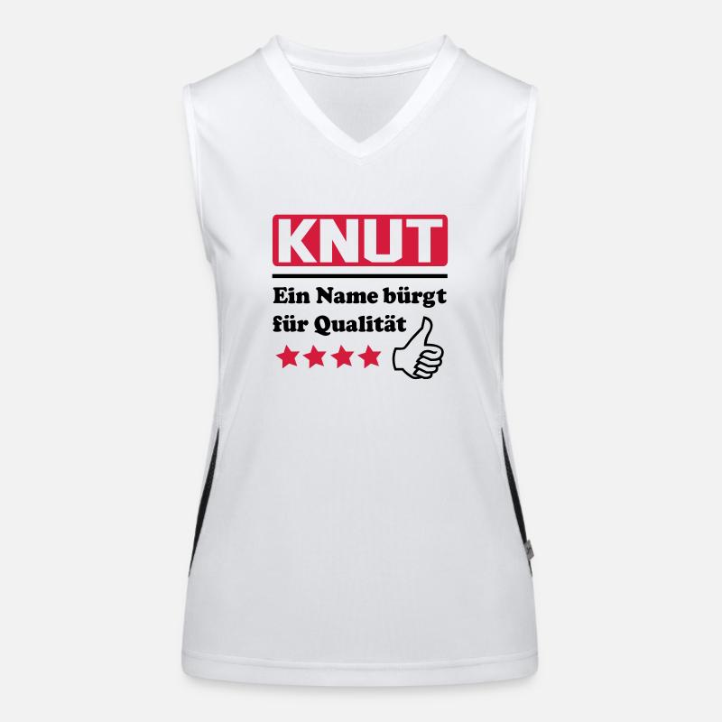 knut Funktionelles Kontrast-Tank Top für Frauen
