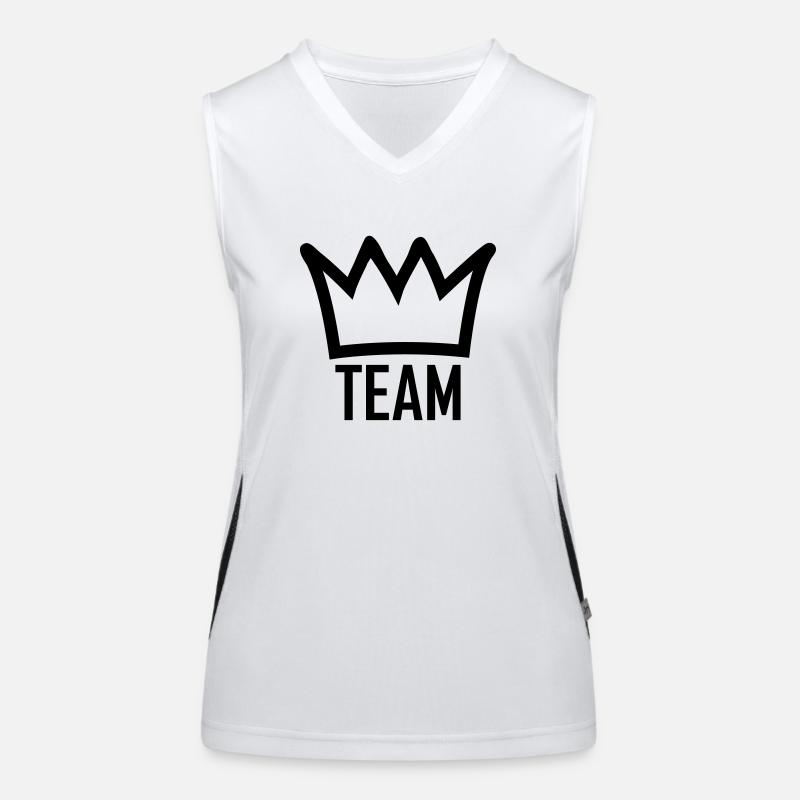 team Débardeur respirant contrasté Femme