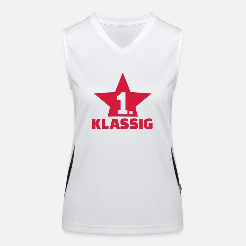 Einschulung Funktionelles Kontrast-Tank Top für Frauen