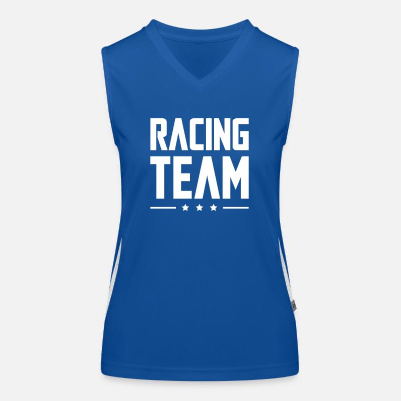 Équipe de course Débardeur respirant contrasté Femme