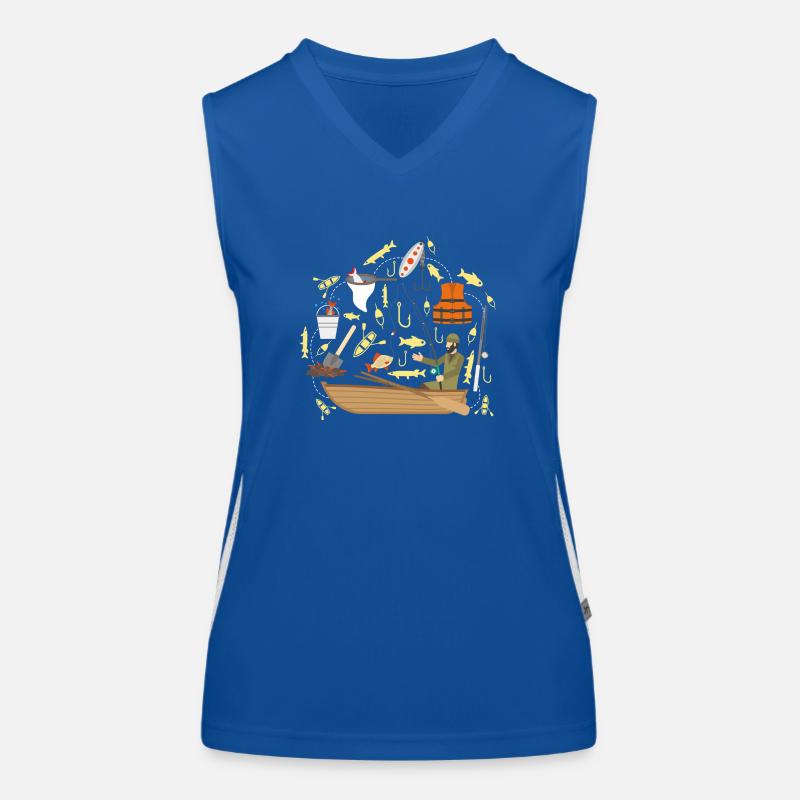 Wassersport Funktionelles Kontrast-Tank Top für Frauen