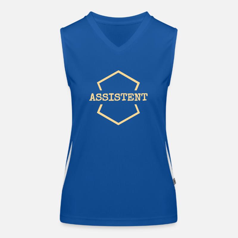Assistent Funktionelles Kontrast-Tank Top für Frauen