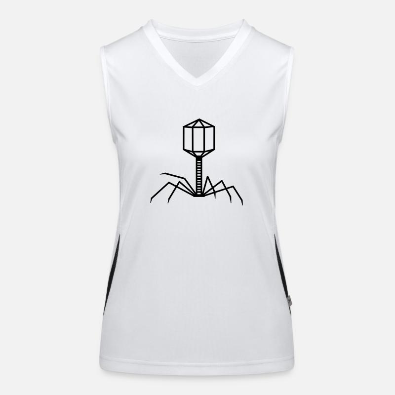 virus Funktionelles Kontrast-Tank Top für Frauen