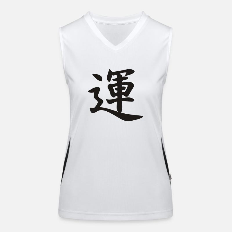 japan_glueck Funktionelles Kontrast-Tank Top für Frauen