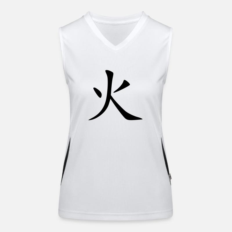 Fire Women's Functional Contrast Tank Top