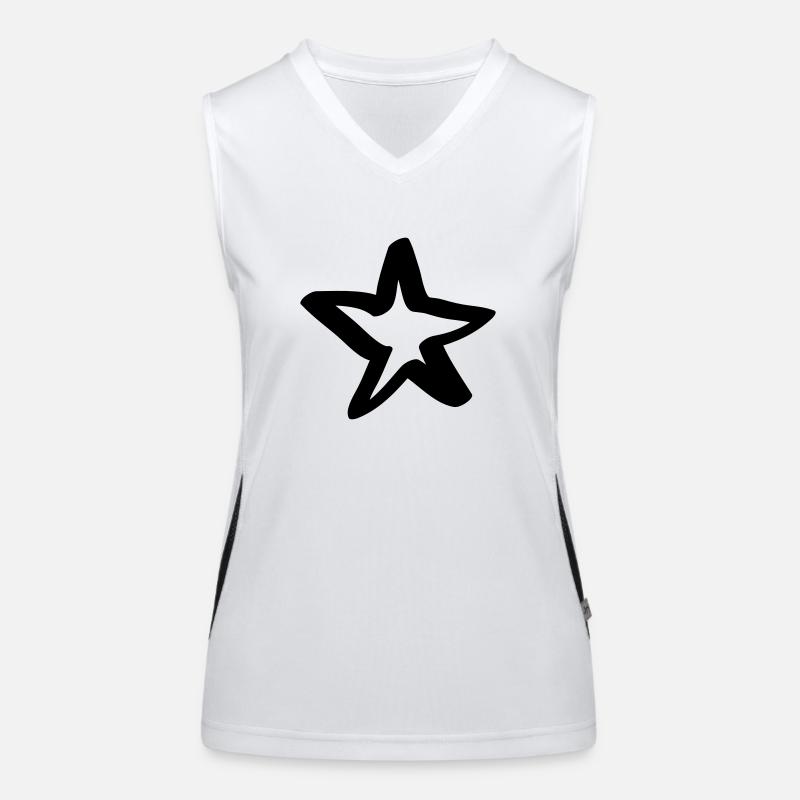 stars Women's Functional Contrast Tank Top
