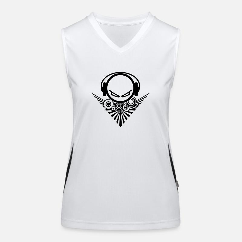 DJ head Women's Functional Contrast Tank Top