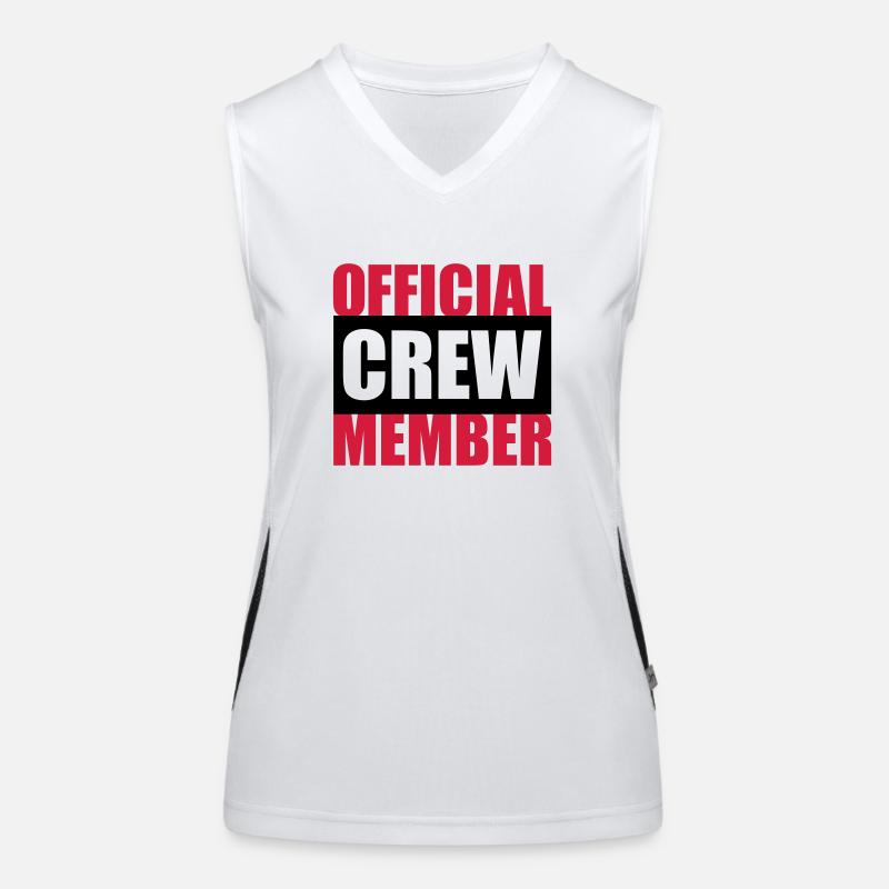 Official Crew Member Women's Functional Contrast Tank Top
