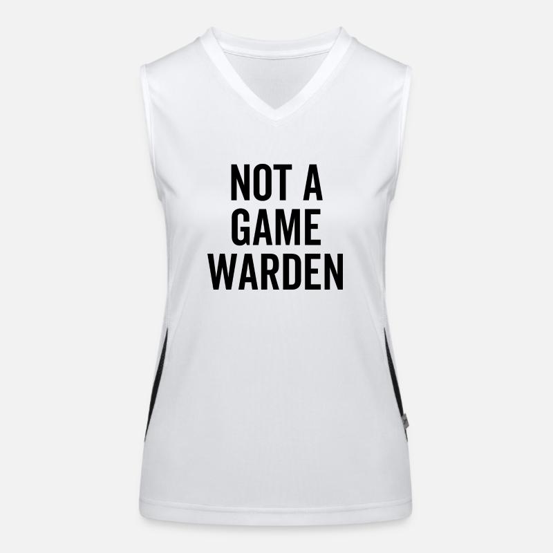 Not a Game Warden Women's Functional Contrast Tank Top