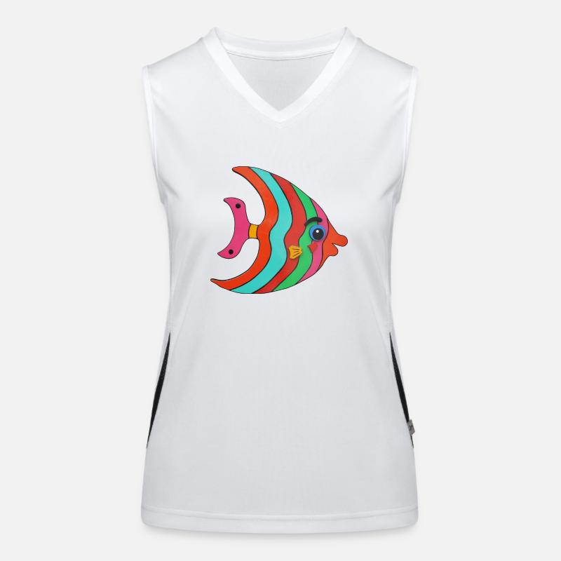 Barsch Funktionelles Kontrast-Tank Top für Frauen