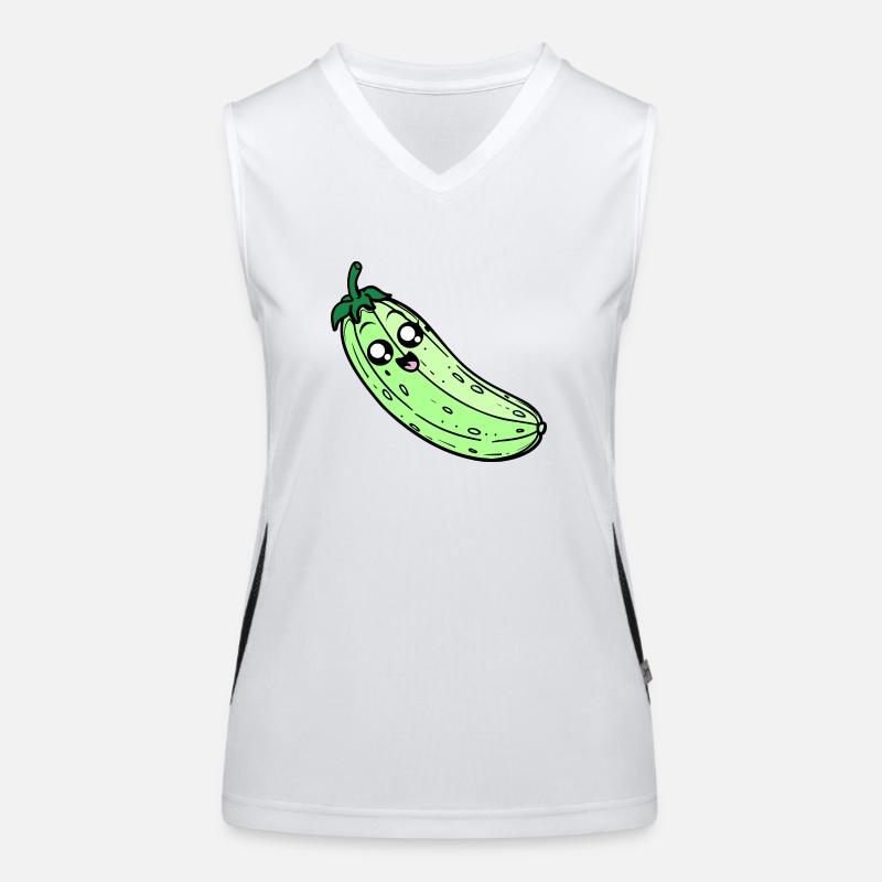 Cucumber Bro Women's Functional Contrast Tank Top