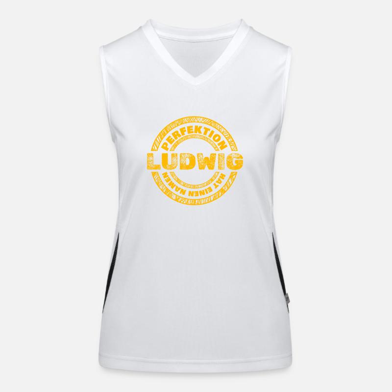 Gift for Ludwig Women's Functional Contrast Tank Top