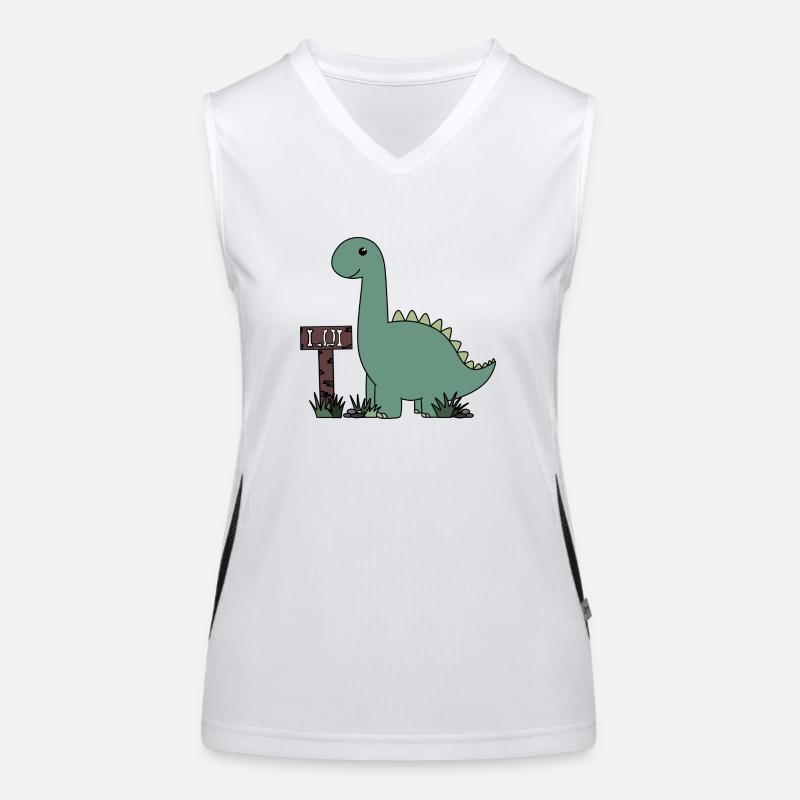 Dino Lui Funktionelles Kontrast-Tank Top für Frauen