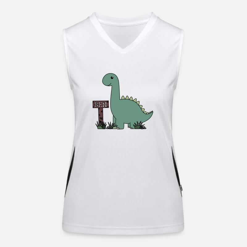 Dino Ben Women's Functional Contrast Tank Top