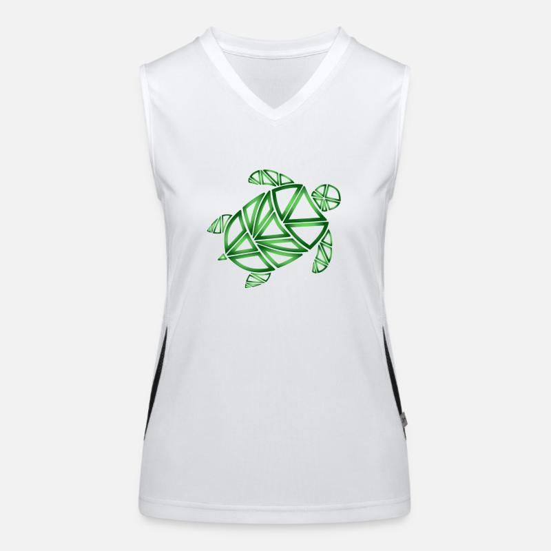 Turtle Women's Functional Contrast Tank Top