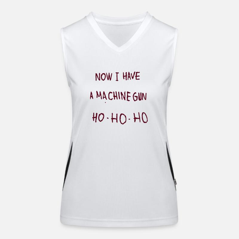 Now I have a machine gun. Women's Functional Contrast Tank Top