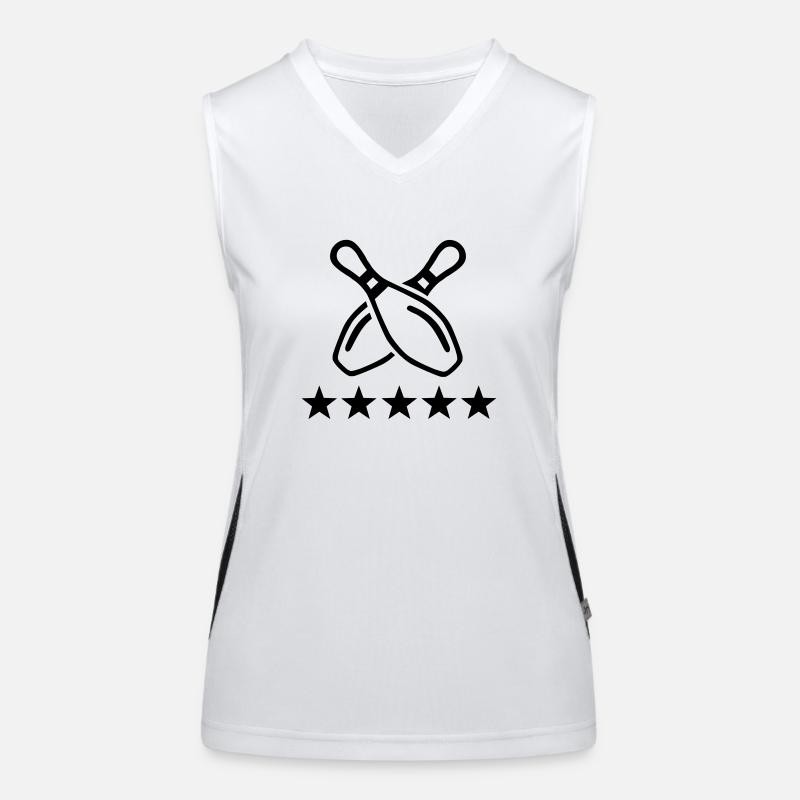Bowling Women's Functional Contrast Tank Top
