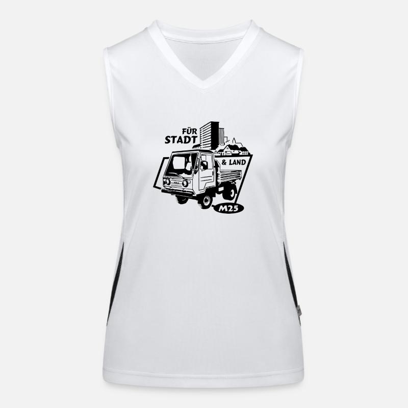 Multicar M25 IFA Mobile Funktionelles Kontrast-Tank Top für Frauen