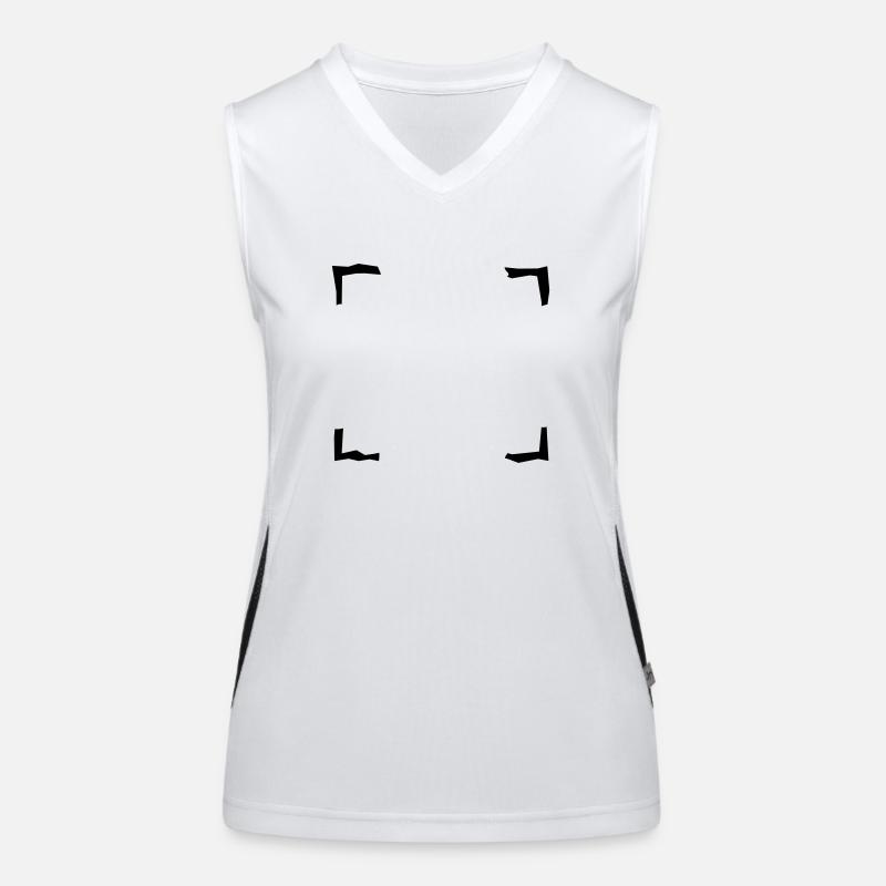 Cool Frame Funktionelles Kontrast-Tank Top für Frauen