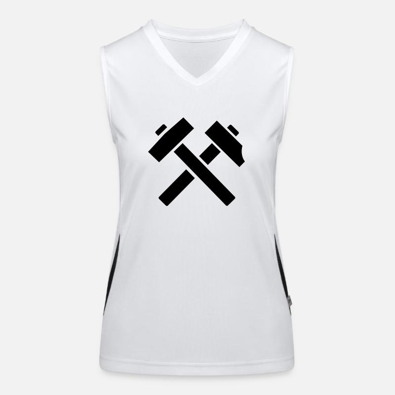 Hammer Pick Women's Functional Contrast Tank Top