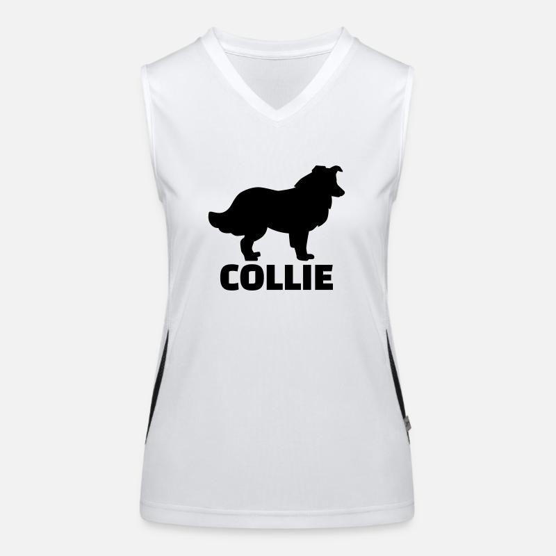 Collie Débardeur respirant contrasté Femme