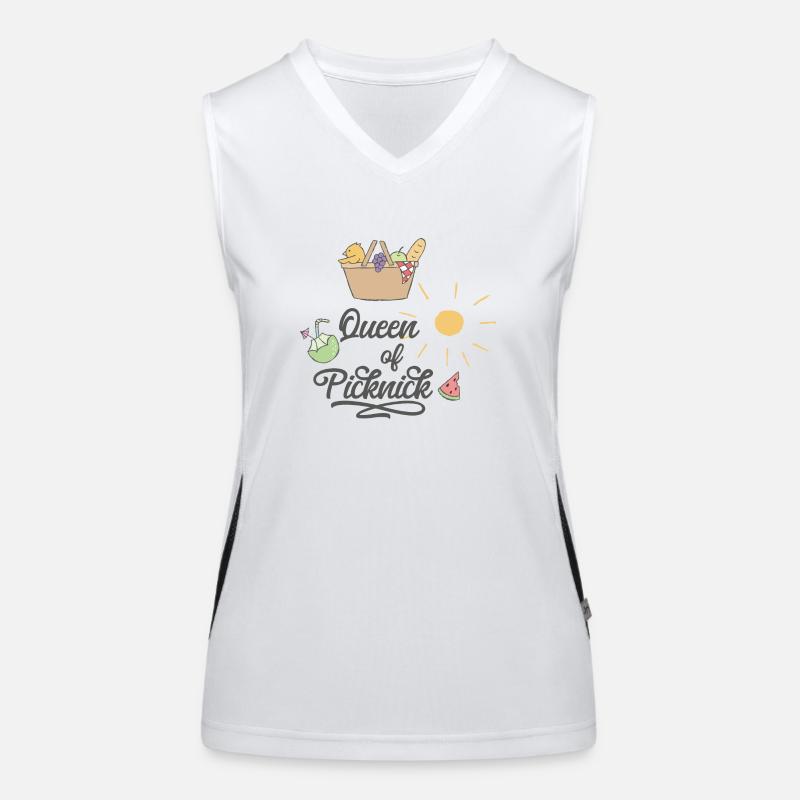 Picknick Funktionelles Kontrast-Tank Top für Frauen