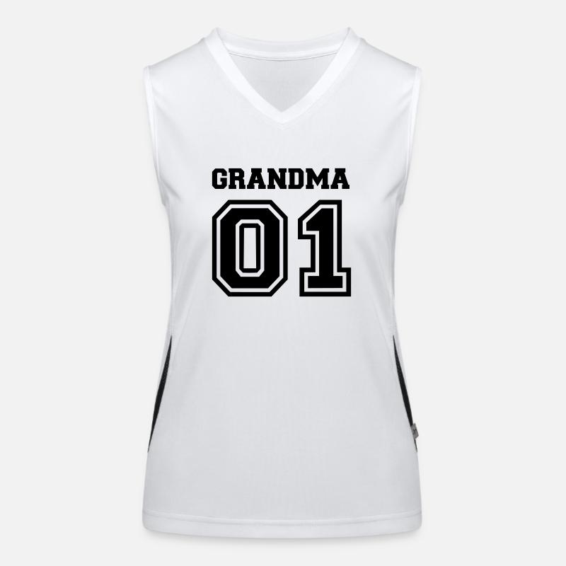 Oma Funktionelles Kontrast-Tank Top für Frauen