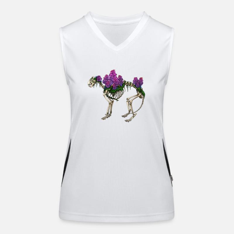 Chat champignon Débardeur respirant contrasté Femme