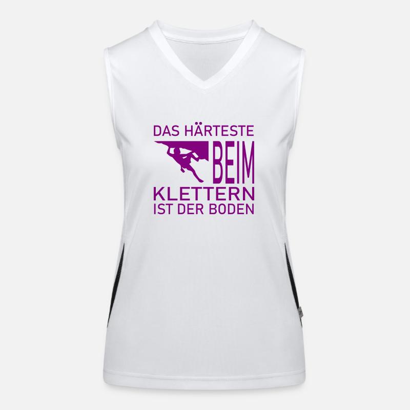 climbing Funktionelles Kontrast-Tank Top für Frauen