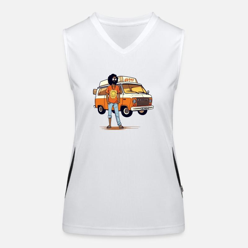 Marco, der Hippie Funktionelles Kontrast-Tank Top für Frauen