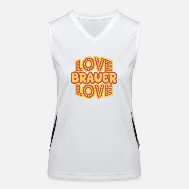Gift for brewers Women's Functional Contrast Tank Top