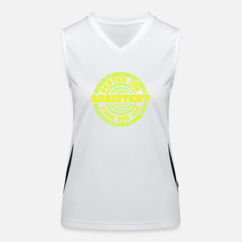 Assistent Funktionelles Kontrast-Tank Top für Frauen