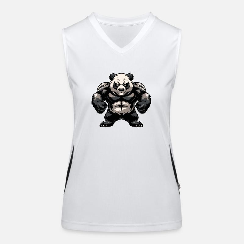 Panda Débardeur respirant contrasté Femme