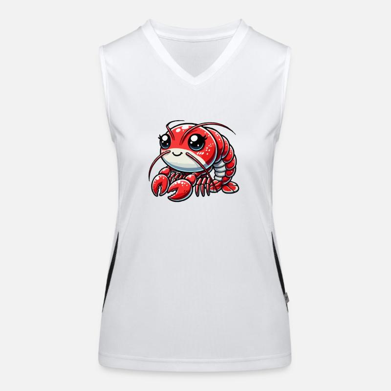 Shrimp child Women's Functional Contrast Tank Top