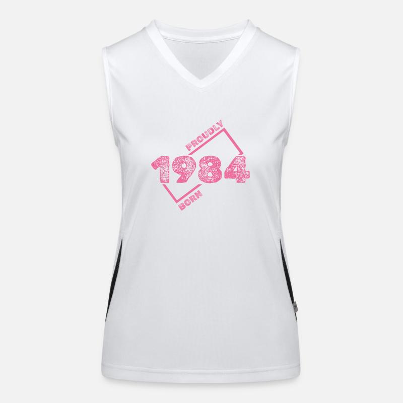 1984 Women's Functional Contrast Tank Top