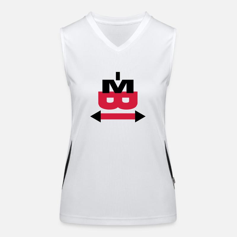 i am bi (© alteerian) Funktionelles Kontrast-Tank Top für Frauen