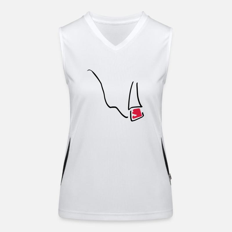 cigarette_01 Funktionelles Kontrast-Tank Top für Frauen