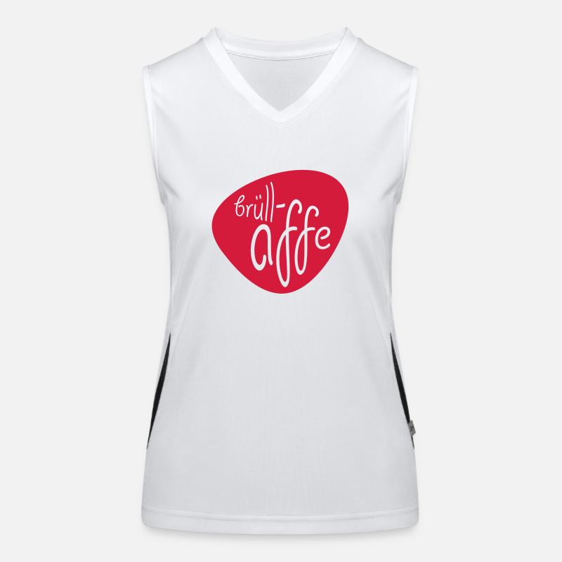Howling monkey Women's Functional Contrast Tank Top