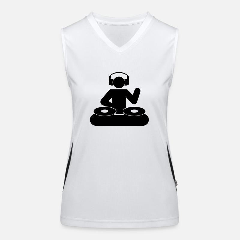 dj Women's Functional Contrast Tank Top
